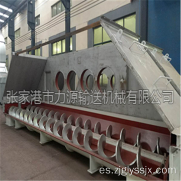 Máquina de transporte de sinfín para cemento
